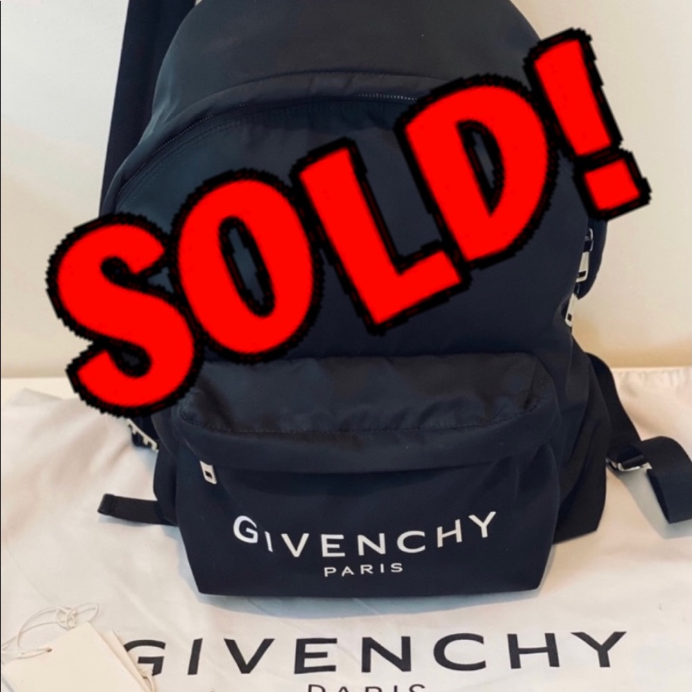 Givenchy Back Pack - image 1